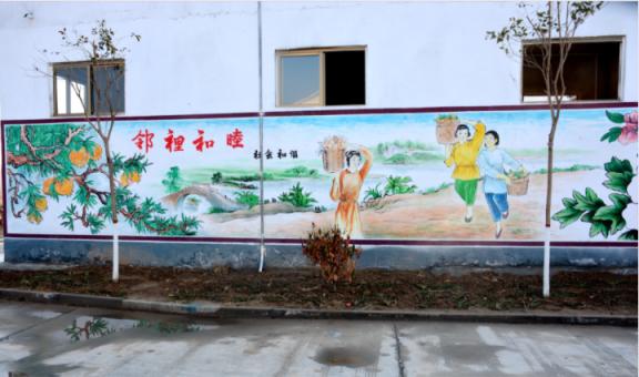诸暨乡镇文化墙 乡风文明焕发新活力