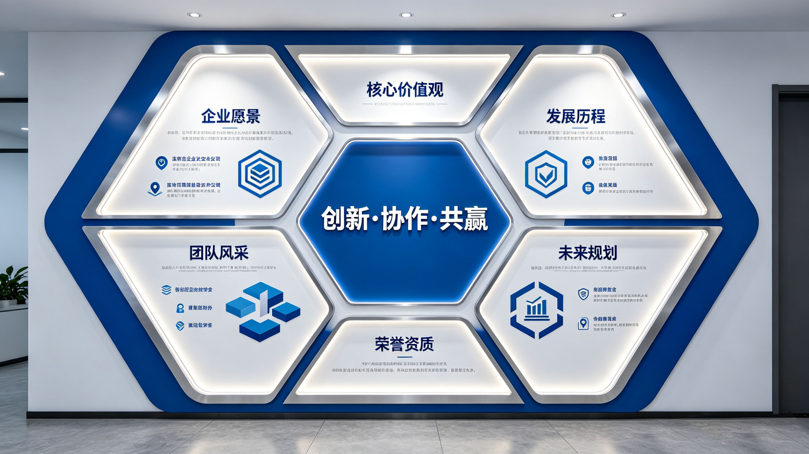 诸暨企业文化墙六边形避坑指南（新手常犯5个错误）